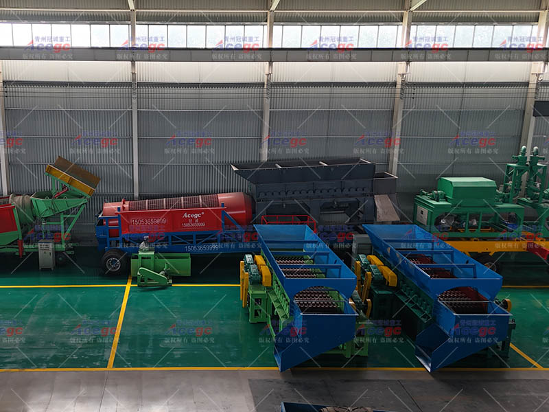 移動(dòng)滾筒篩洗沙機(jī)械