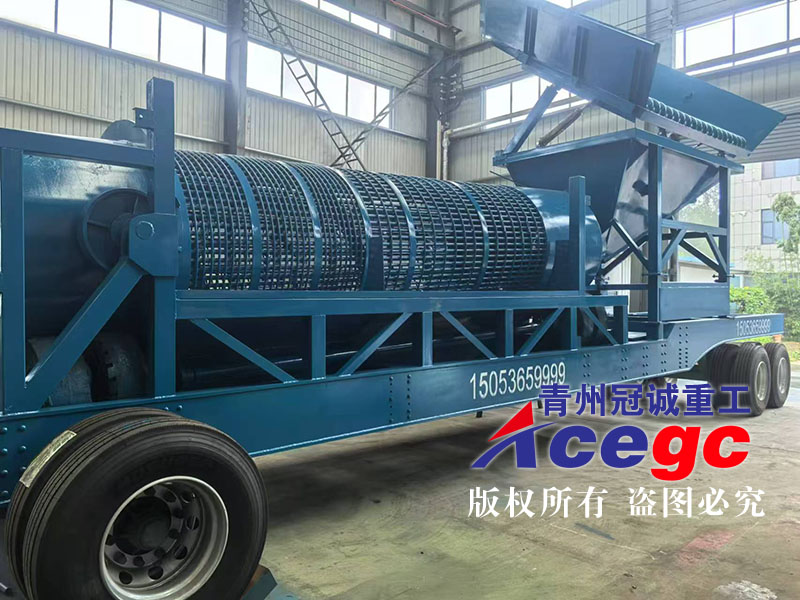 移動改良加重型洗砂機(jī)械